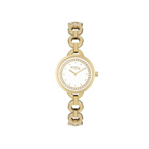 Armbanduhr Breil Tribe Dame Anouk in Stahl/Gelbgold EW0743 - EW0743